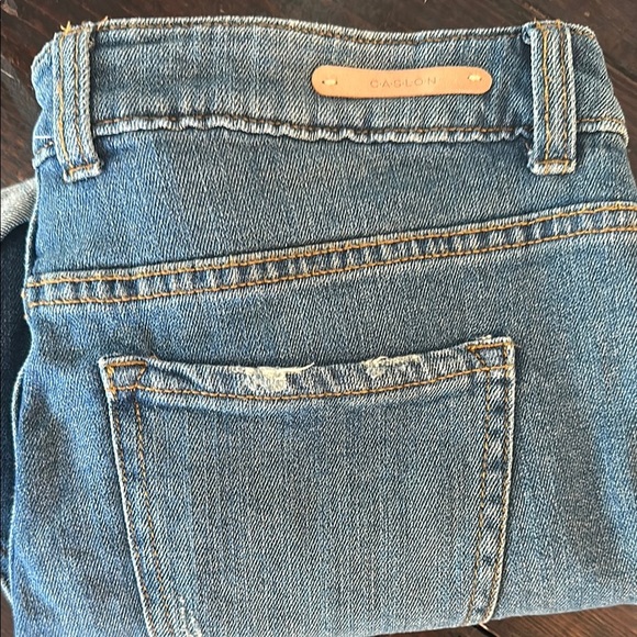 Caslon Denim Blue Jean Shorts - Picture 4 of 4